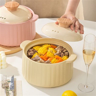 Keramik -Topf -Set rosa