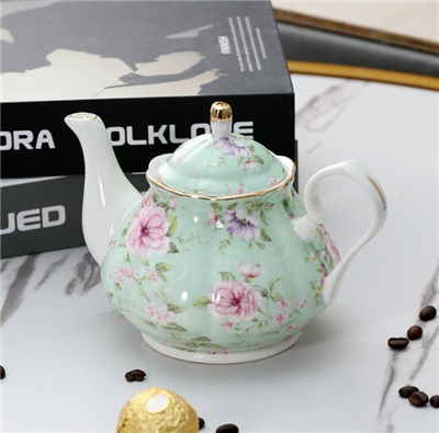 Keramik -Nachmittag Teaset